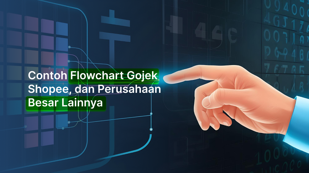 Contoh Flowchart Gojek, Shopee, dan Perusahaan Besar Lainnya